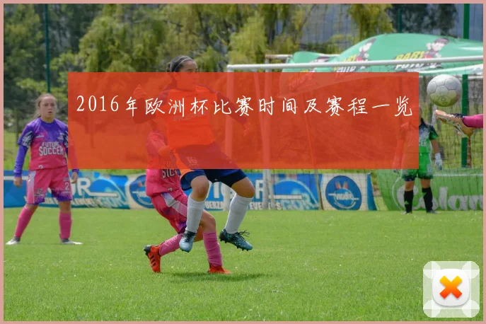 2016年欧洲杯比赛时间及赛程一览