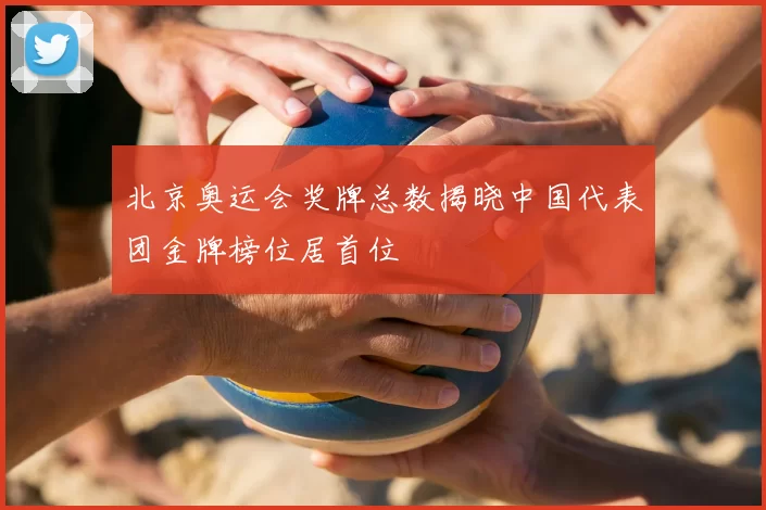 北京奥运会奖牌总数揭晓中国代表团金牌榜位居首位